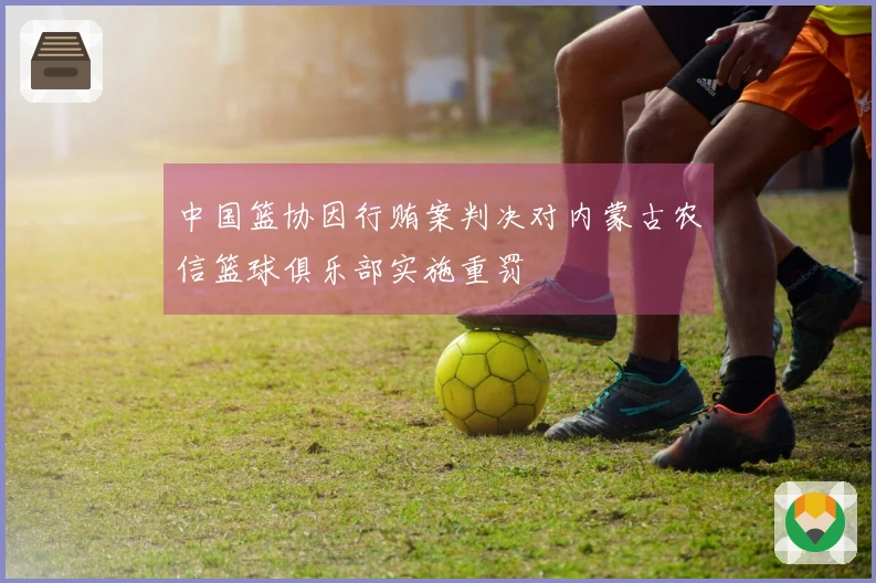 中国篮协因行贿案判决对内蒙古农信篮球俱乐部实施重罚